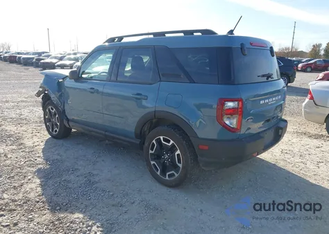 2023 Ford Bronco Sport Outer Banks из США, поврежденный, VIN 3FMCR9C6XPRD85824